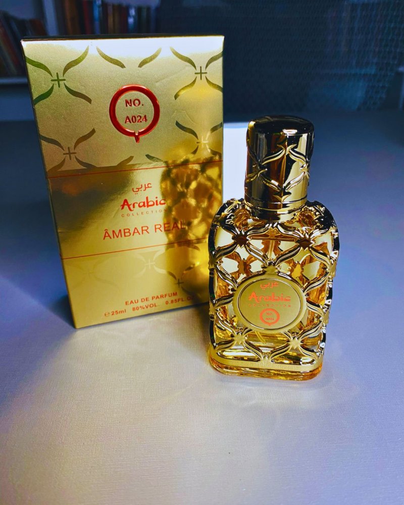 Nº A024 – Âmbar Real | 25ml (Eau de Parfum) | Unissex