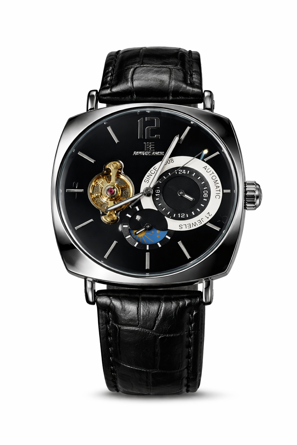 Aokulasic Automático Skeleton Black