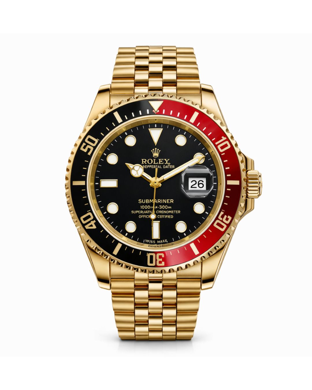 Submariner Style Gold – Bezel Coca