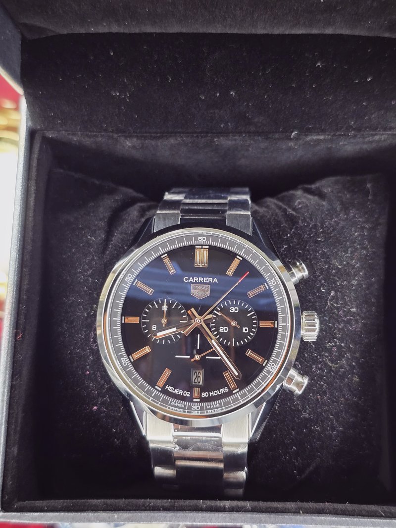 Tag Carrera Style –  Mostrador Preto